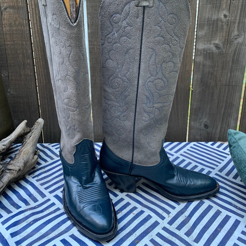 Nacona knee high cowgirl boots